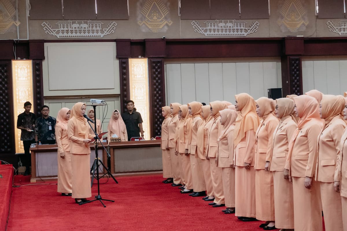 Pengurus DWP OPD Provinsi, Kabupaten dan Kota se-Provinsi Lampung 2024–2029 dikukuhkan