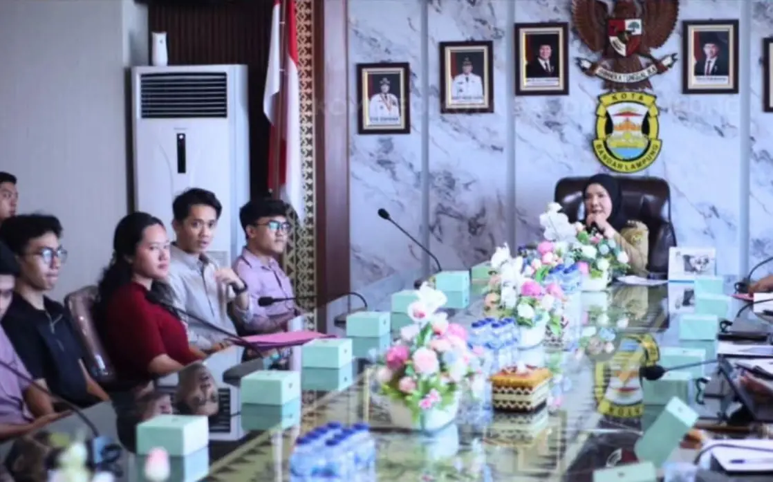Eva Dwiana terima audienai Cipayung Plus Bandarlampung