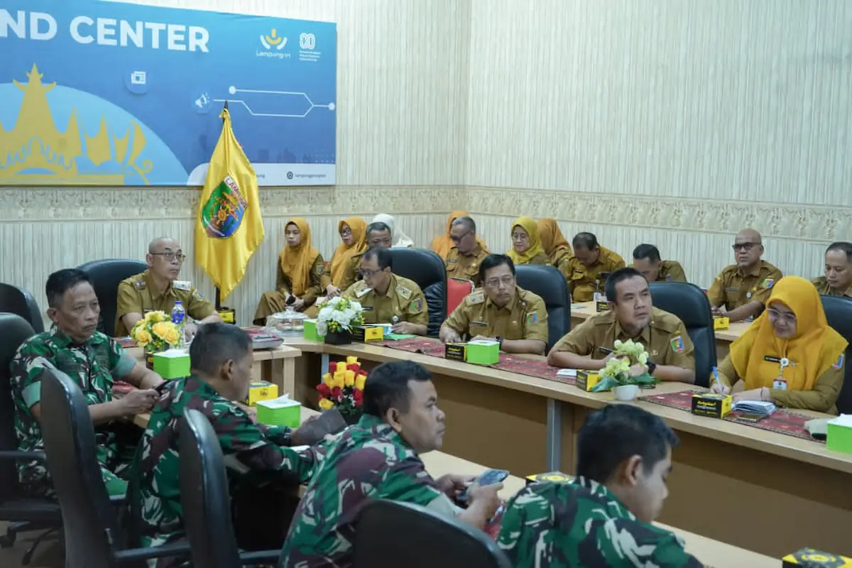Rakor inflasi Lampung 2026. Plh Deputi BPS Pudji Ismartini sebut Lampung 1,94% terendah nasional