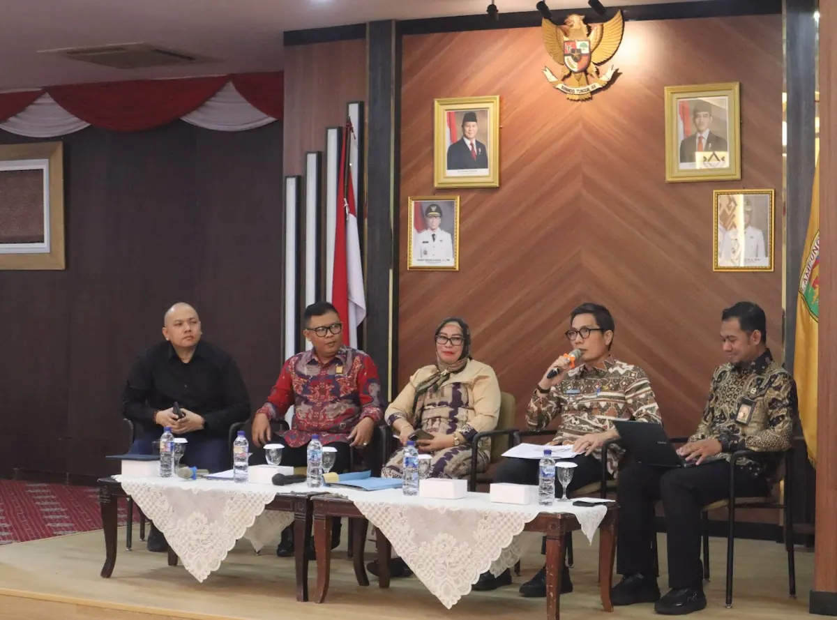 Sosialisasi JDIH di Ruang Abung Balai Keratun