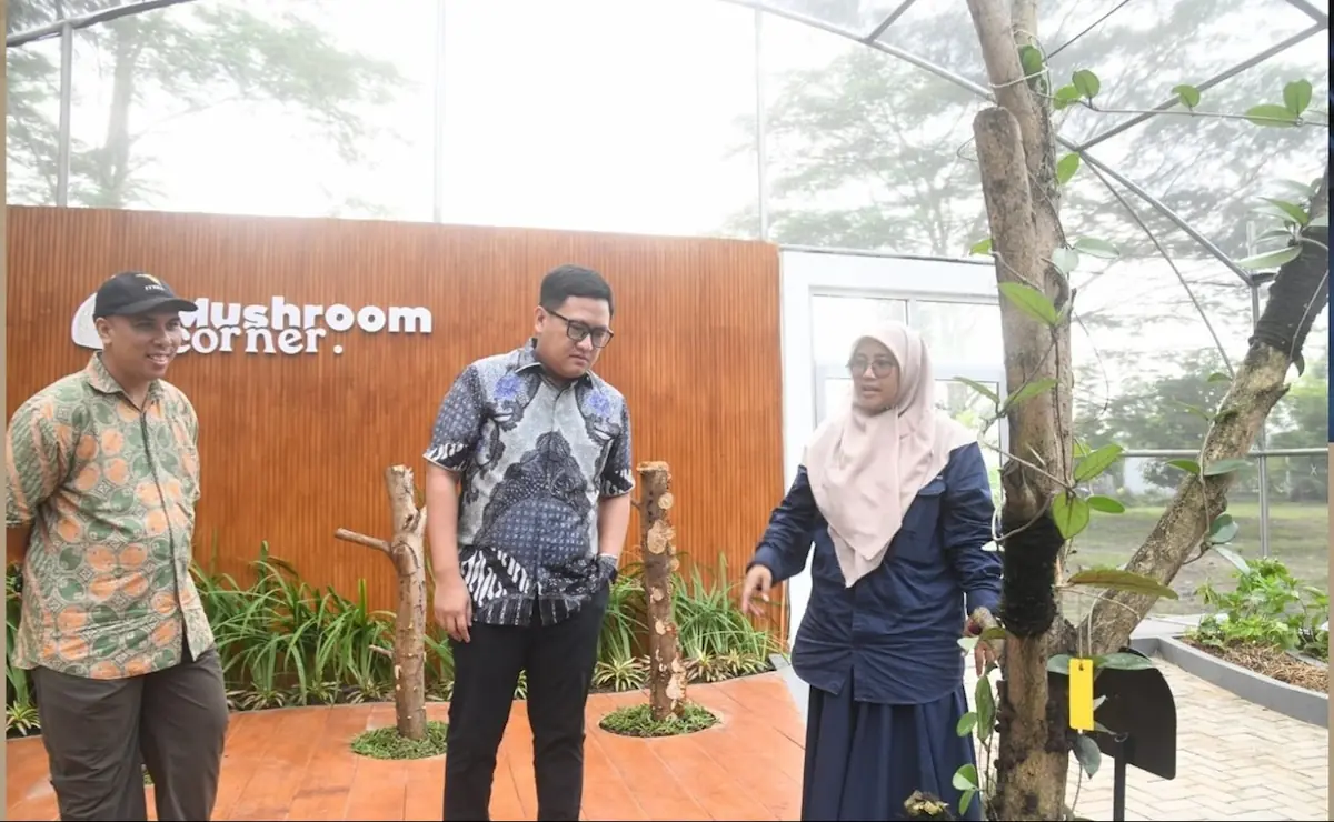 Ketua DPRD Provinsi Lampung Ahmad Giri Akbar tinjau Kebun Itera