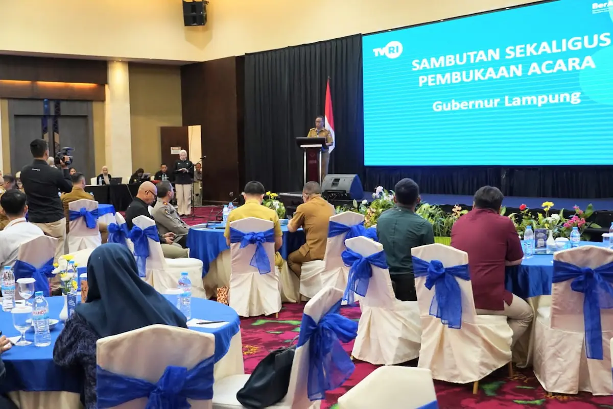 Marketing Gathering dan Forum Diskusi Publik TVRI Lampung di Hotel Emersia