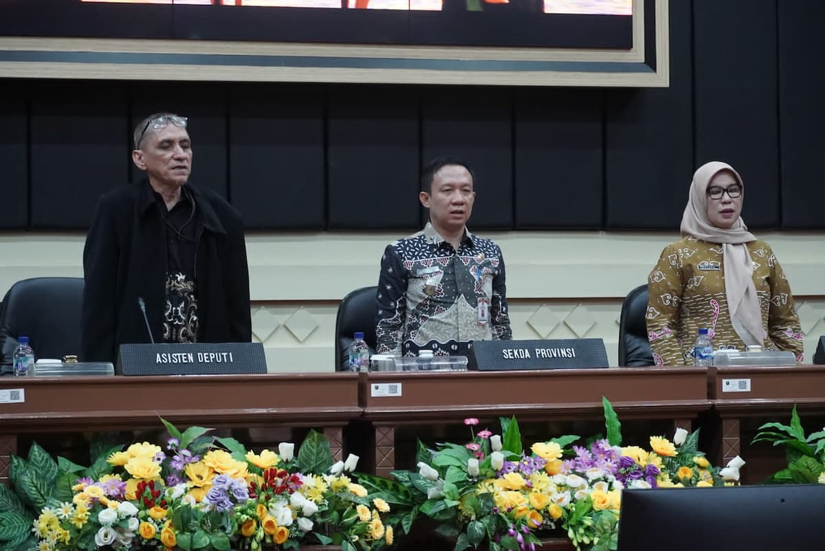 Sekdaprov Lampung buka Asistensi SAKIP dan Pembangunan ZI Perangkat Daerah di Gedung Pusiban