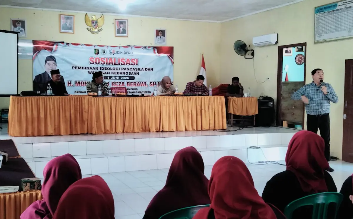 Reza Berawi sosialisasikan Pembinaan Ideologi Pancasila dan Wawasan Kebangsaan di Cipadang