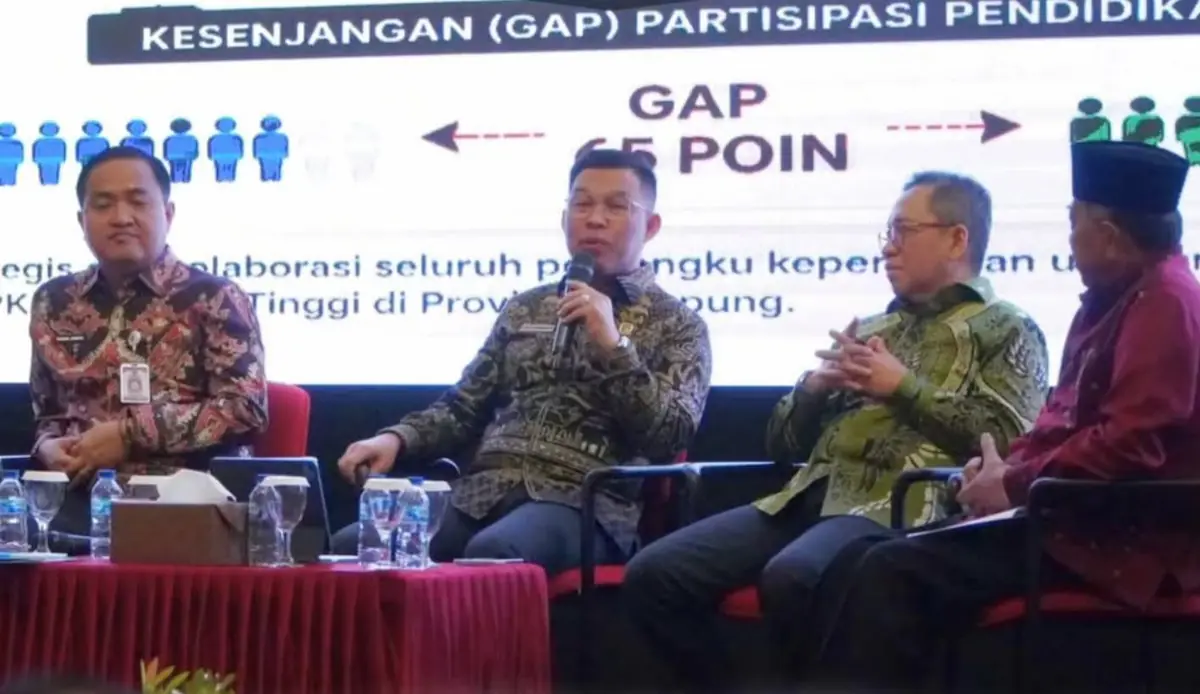Anggota DPRD Lampung Yanuar Irawan hadiri LPEF II 2026 di Gedung Mahligai Agung Pascasarjana Universitas Bandar Lampung