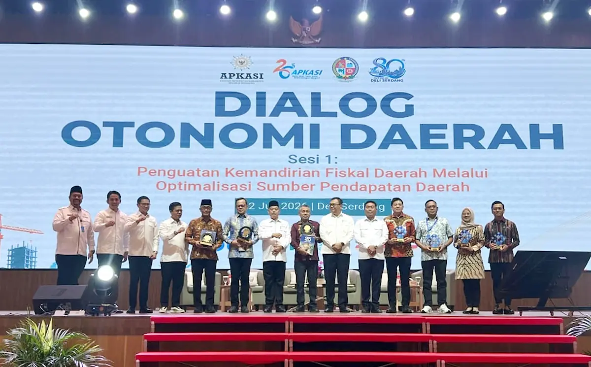 Bupati Lampung Selatan, Radityo Egi Pratama hadiri Dialog Otonomi Daerah di Convention Hall, Deli Serdang