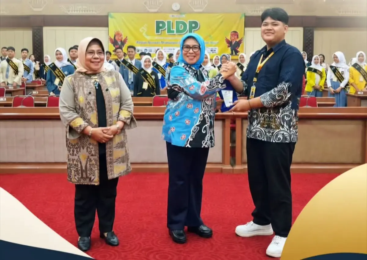 Anggota Komisi III DPRD Lampung Diah Dharma Yanti menjadi narasumber PLDP Batch II 2026 di Gedung Pusiban