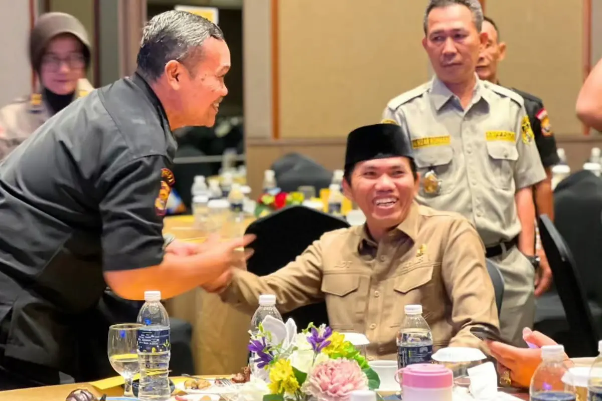 Wakil Ketua Komisi I DPRD Lampung Ade Utami Ibnu menjadi narasumber Forum Silaturahmi Kamtibmas Polda Lampung