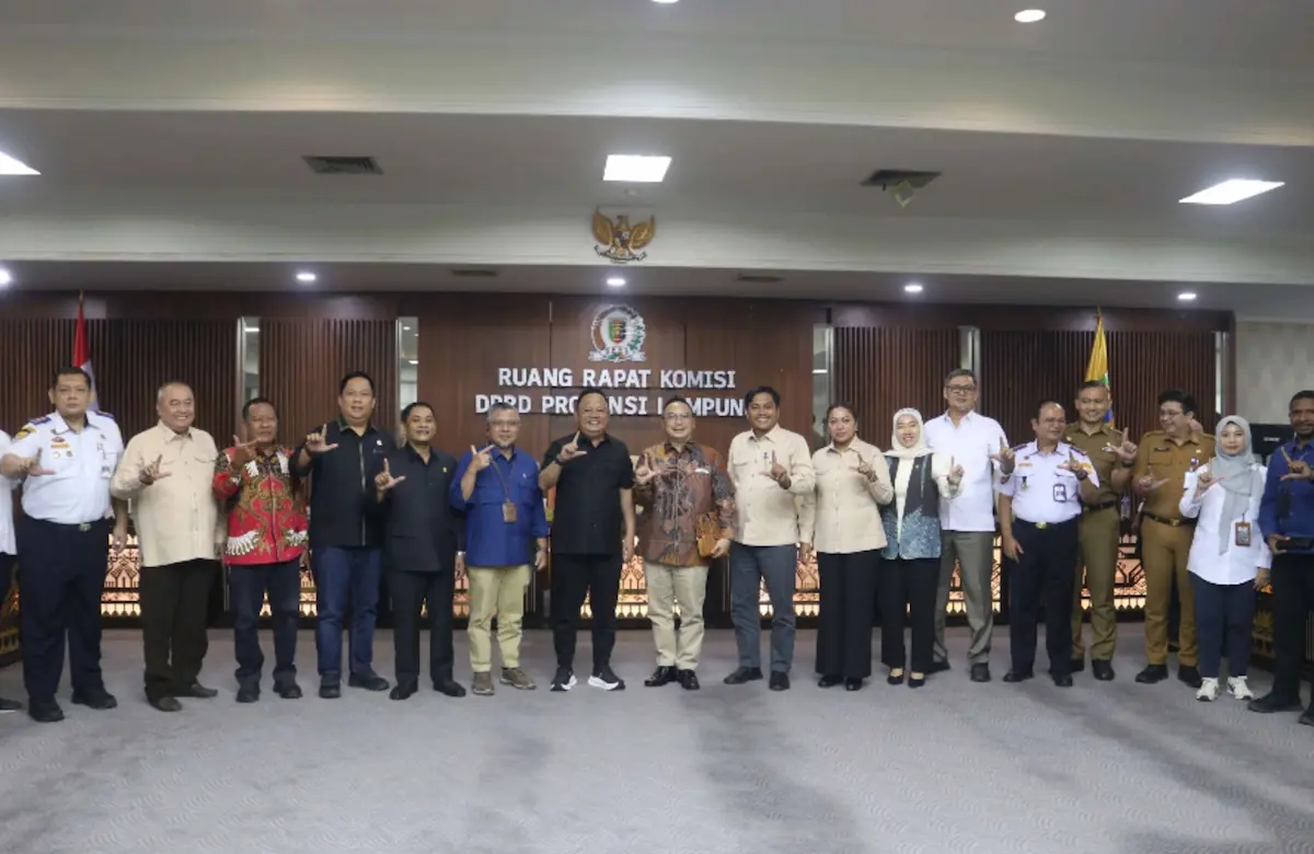 Komisi IV DPRD menggelar RDP bersama pengelola Tol Bakauheni-Terbanggi Besar di Ruang Rapat Komisi IV