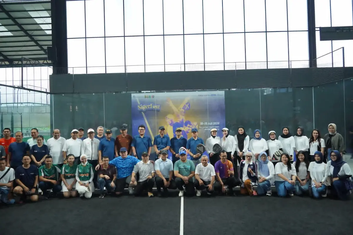 Ketua DPRD Lampung Ahmad Giri Akbar menghadiri Kick Off SIGER Sport 2026 di The Canopy Lampung, Bandarlampung