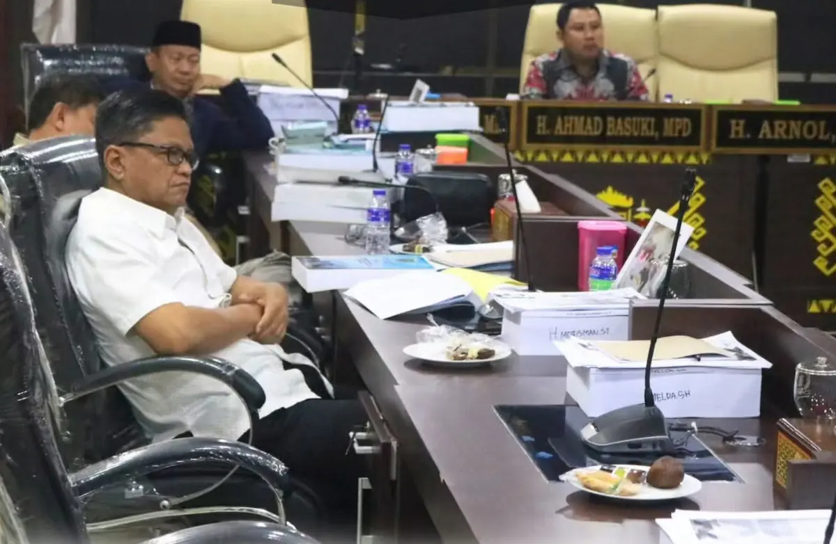 Ketua Komisi II DPRD Lampung Ahmad Basuki memimpin RDP bersama 6 OPD mitra kerja terkait Pertanggungjawaban Pelaksanaan APBD 2025