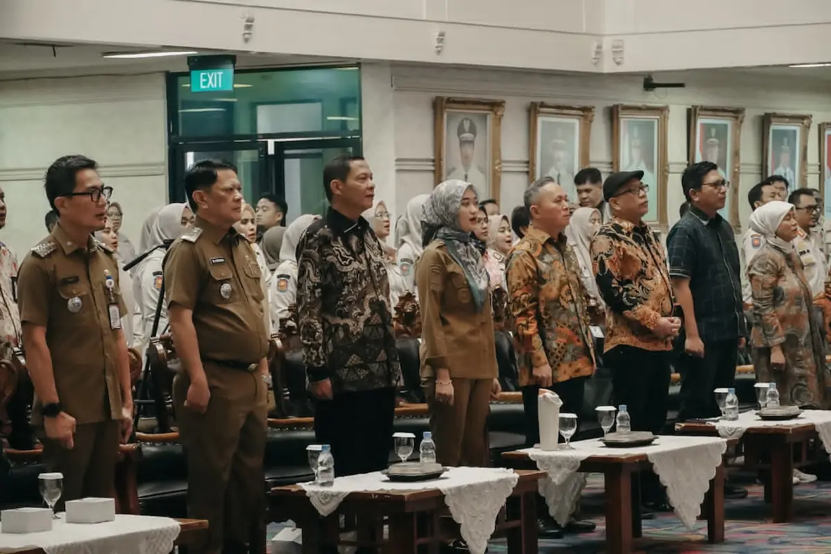 Wagub Lampung Jihan Nurlela hadiri Penguatan Kapasitas HAM ASN bersama Wamen HAM Mugiyanto Sipin di Balai Keratun