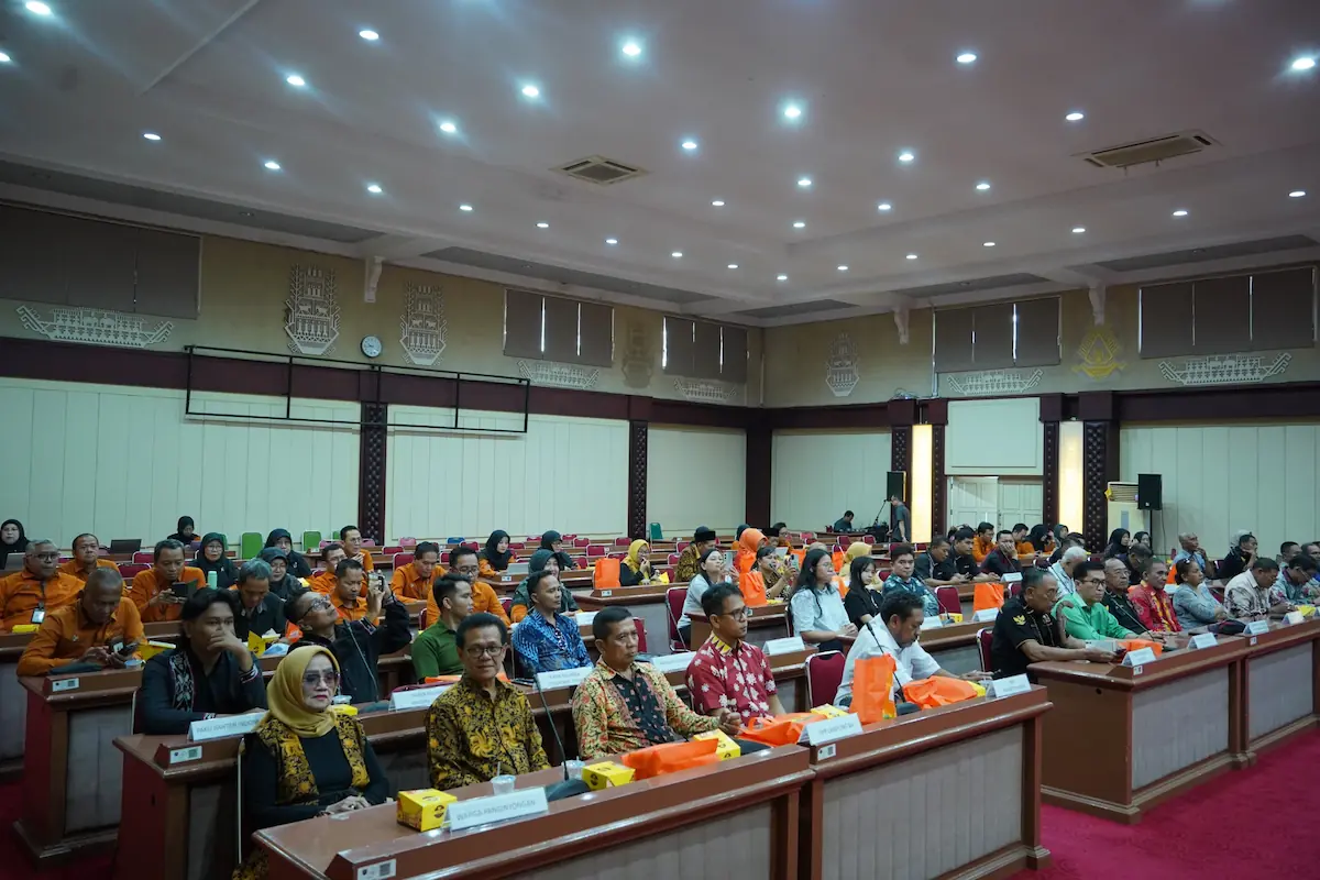 BPS, FPK, dan unsur masyarakat hadiri sosialisasi Sensus Ekonomi 2026 di Gedung Pusiban Kantor Gubernur Lampung