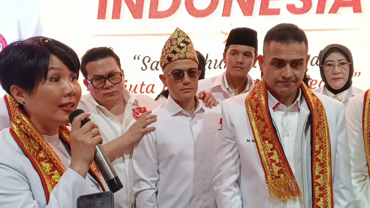 Ketua Umum DPP PRI Muhammad Nazaruddin menghadiri HUT ke-1 PRI di Kantor DPD PRI Lampung, Bandarlampung