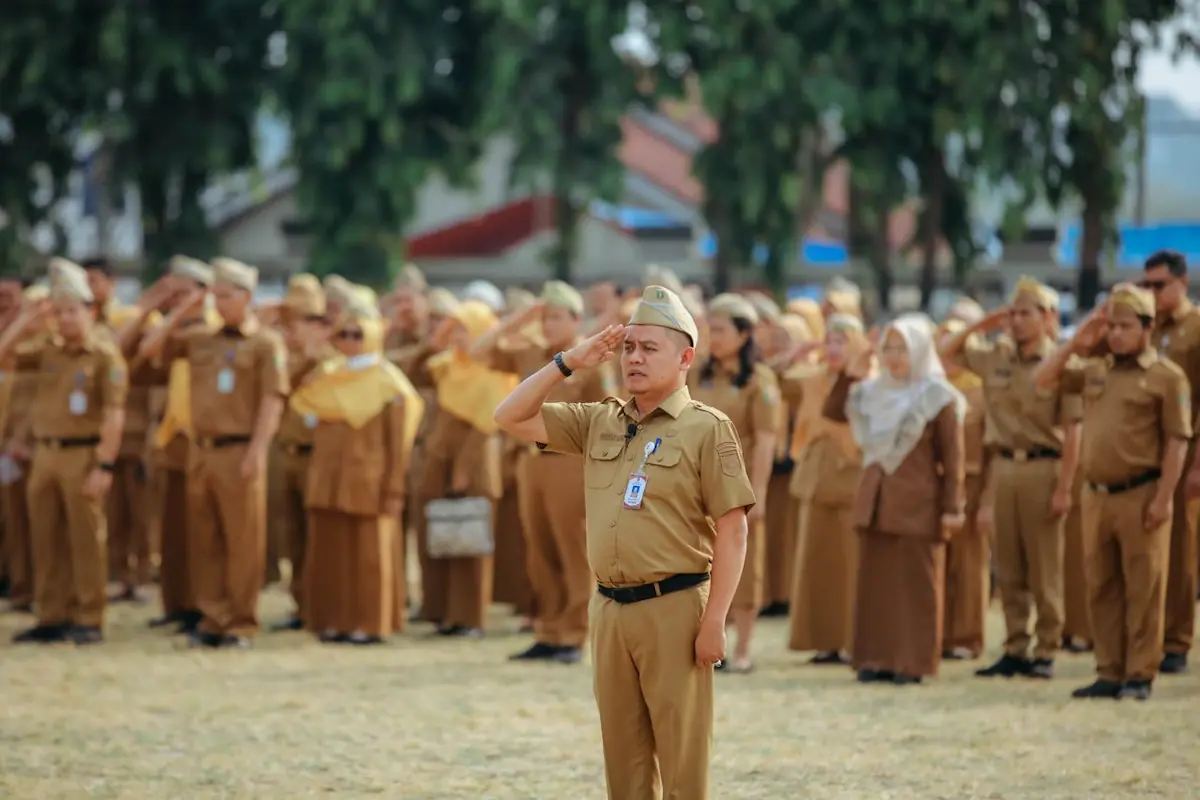 Apel Mingguan di Lapangan Korpri, Komplek Kantor Gubernur Lampung
