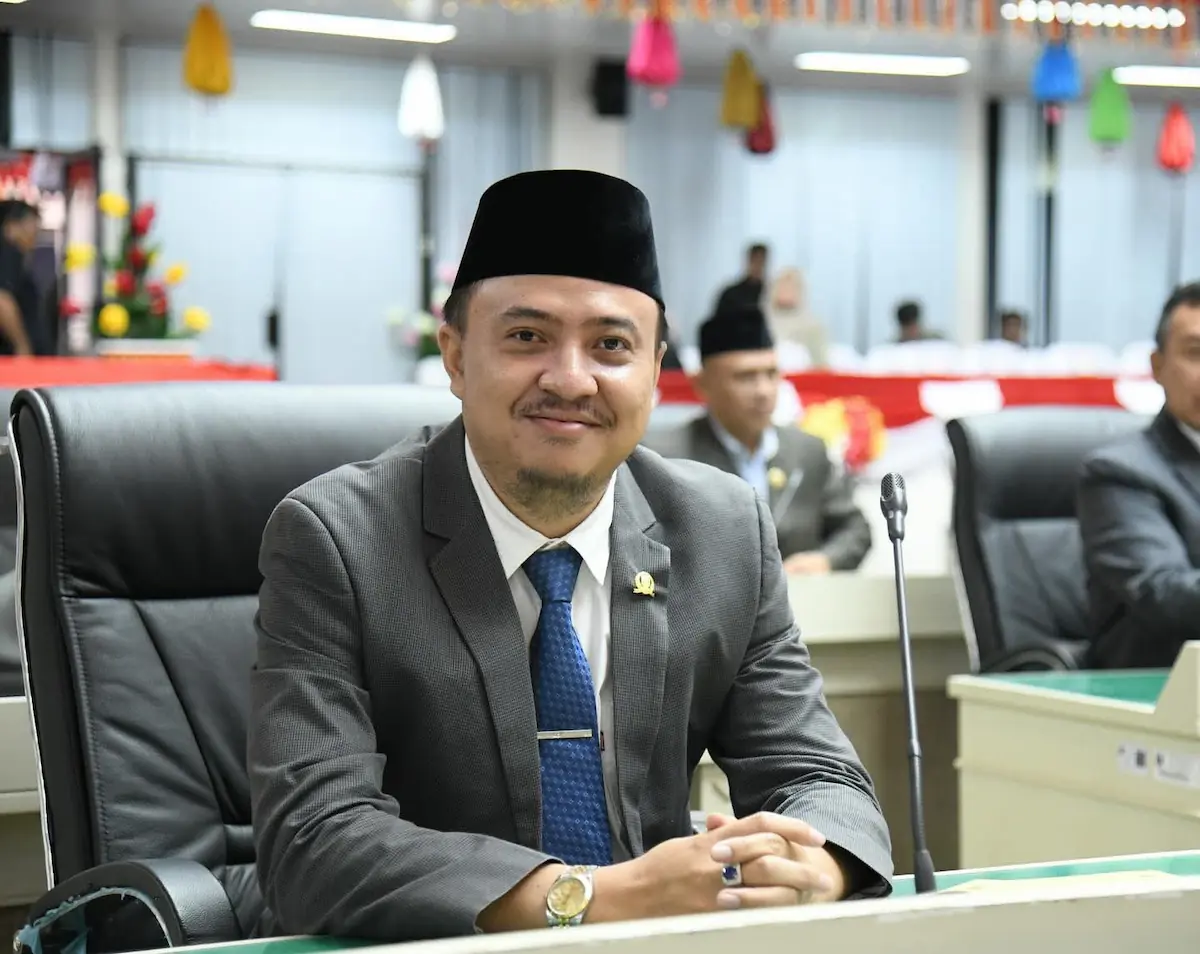 Ketua Komisi I DPRD Provinsi Lampung Garinca Reza Pahlevi
