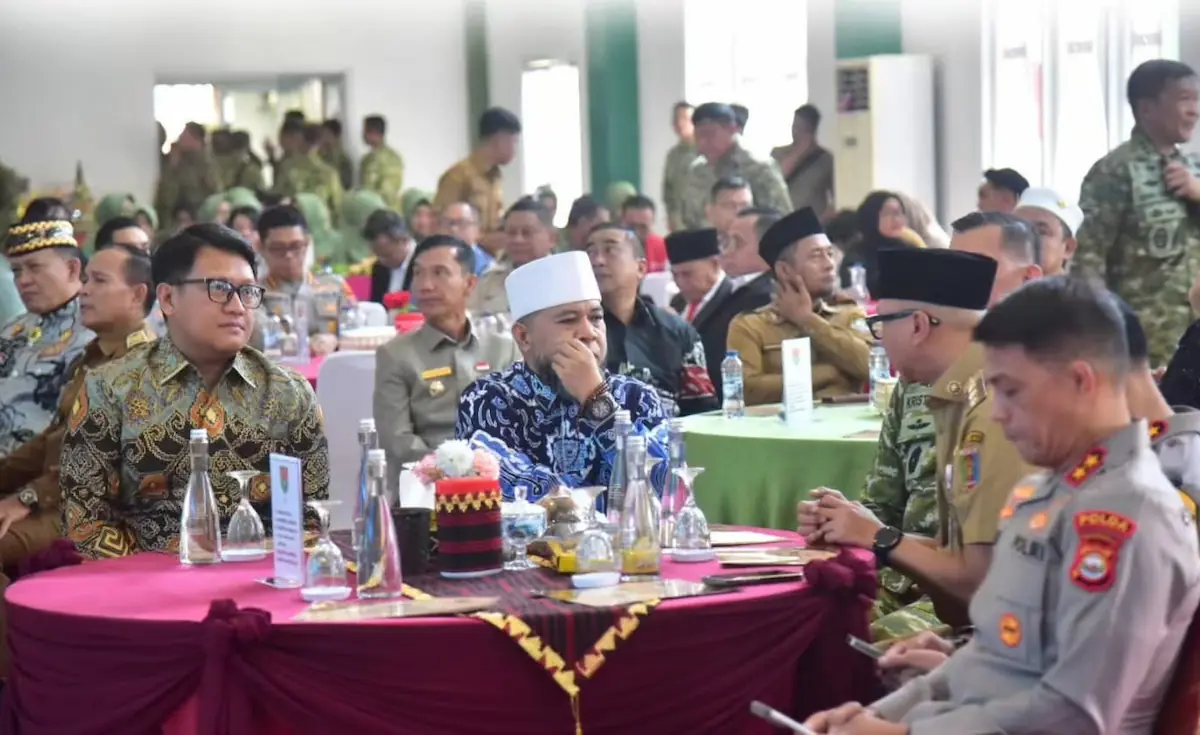 Ketua DPRD Lampung Ahmad Giri Akbar menghadiri Syukuran HUT ke-1 Kodam XXI/Radin Inten di Aula Sudirman, Makodam XXI/Radin Inten