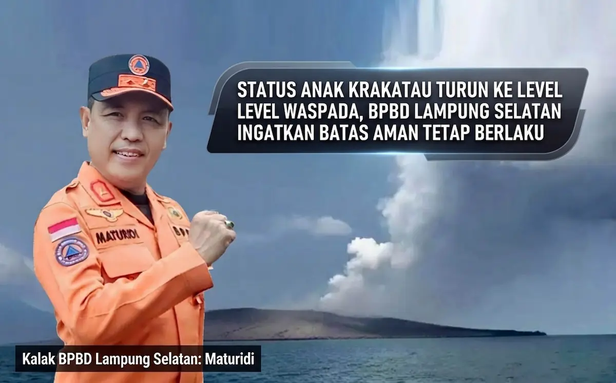 Kepala Pelaksana BPBD Lampung Selatan Maturidi