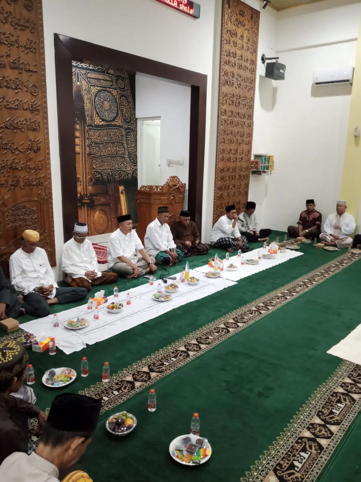 Musala Sa'aniyah RT 05 LK I Jagabaya II, Way Halim, menggelar peringatan Maulid Nabi Muhammad SAW