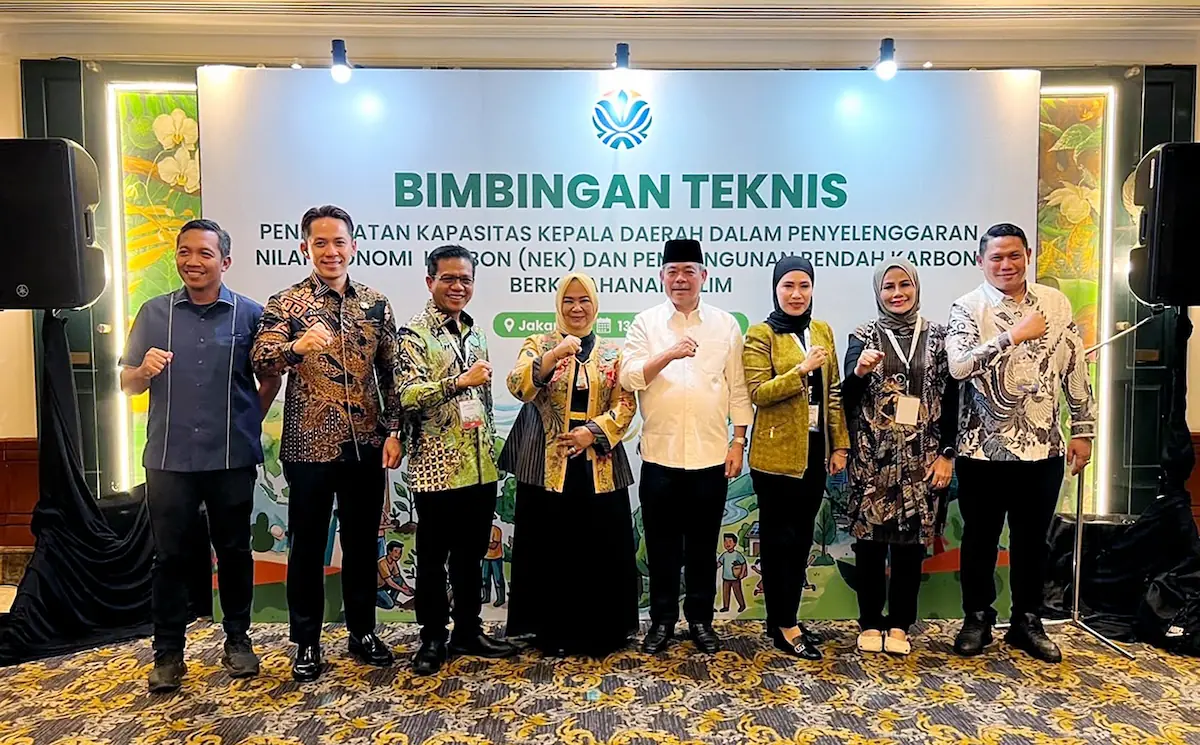 Bupati Lampung Selatan Radityo Egi Pratama menghadiri peningkatan kapasitas kepala daerah dalam penyelenggaraan NEK di Hotel Borobudur, Jakarta.