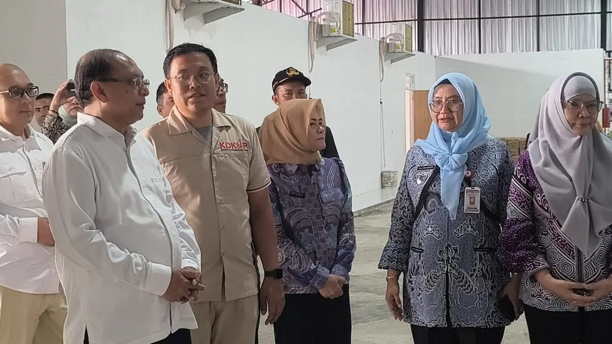 Pemkot Bandarlampung bersama pemerintah pusat meninjau gudang KDKMP di Kelurahan Sukarame, Way Halim, dan Rajabasa.