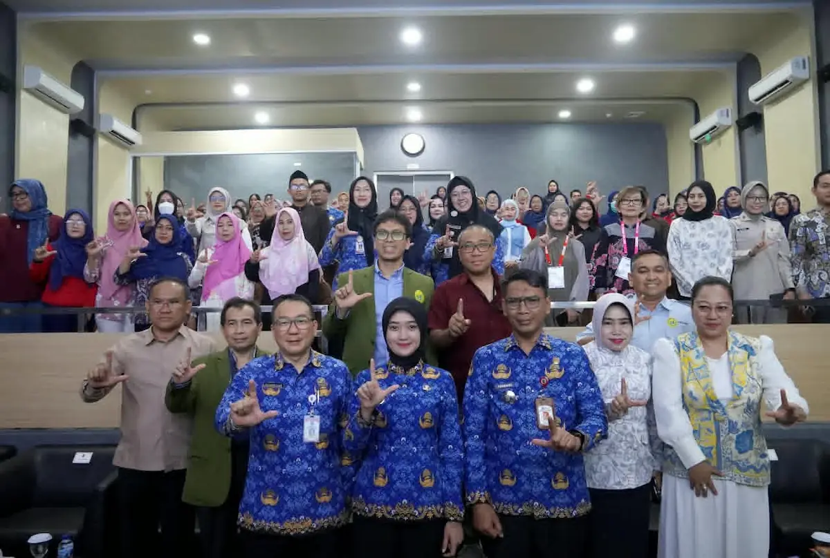 Wagub Lampung Jihan Nurlela menghadiri baksos deteksi dini kanker payudara di Auditorium Cinema RS Abdul Moeloek